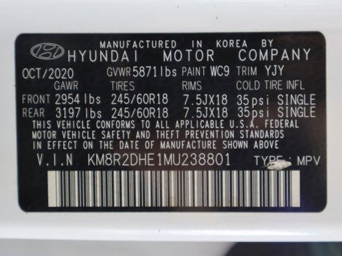 Used 2021 Hyundai Palisade SEL image 46