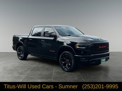 Used 2022 RAM 1500 Limited w/ (RED) Edition image 1