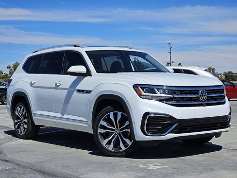 Used 2021 Volkswagen Atlas SEL Premium image 3