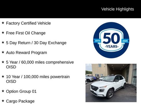 Used 2022 Hyundai Venue Limited w/ Cargo Package image 5