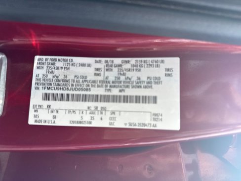 Used 2018 Ford Escape SEL w/ SEL Sport Appearance Package image 31