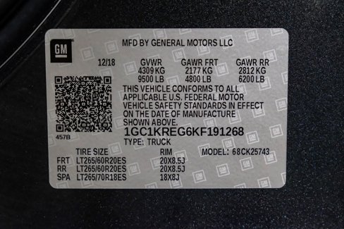 Used 2019 Chevrolet Silverado 2500 W/T image 57