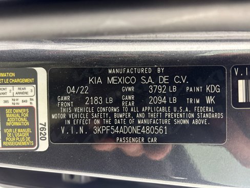 Used 2022 Kia Forte GT-Line w/ GT-Line Premium Package image 19