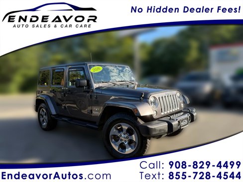 Used 2016 Jeep Wrangler Unlimited Sahara image 1