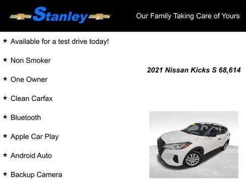Used 2021 Nissan Kicks S image 9