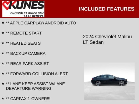 Used 2024 Chevrolet Malibu LT image 2