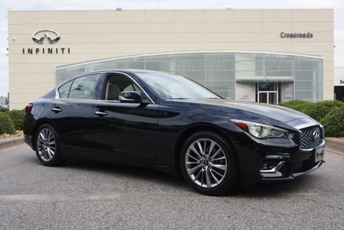 Certified 2022 INFINITI Q50 Luxe w/ Cargo Package image 1