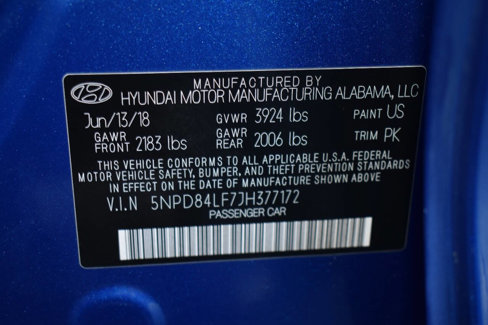 Used 2018 Hyundai Elantra Value Edition image 78