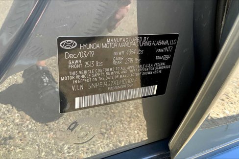 Used 2020 Hyundai Sonata SEL Plus w/ Tech Package image 28