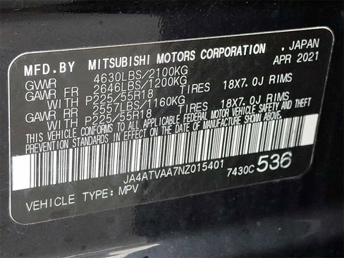 Used 2022 Mitsubishi Eclipse Cross LE image 23