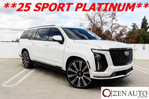 Used 2025 Cadillac Escalade ESV Sport Platinum image 1