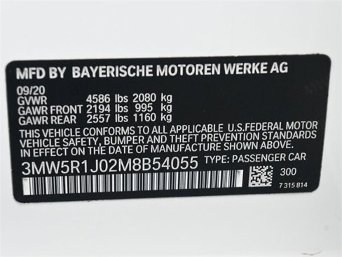 Used 2021 BMW 330i Sedan w/ Premium Package image 19