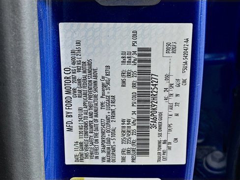Used 2017 Ford Fusion Titanium image 12