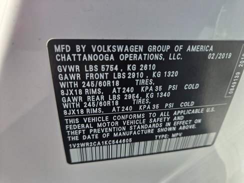 Used 2019 Volkswagen Atlas SE image 13