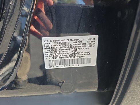 Used 2015 Honda Pilot EX image 35