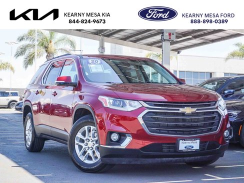 Used 2020 Chevrolet Traverse LT w/ Driver Confidence II Package image 1