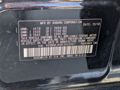 Used 2019 Subaru Legacy 2.5i Limited image 25