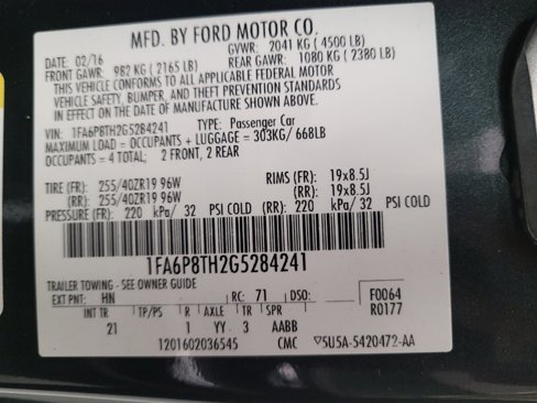 Used 2016 Ford Mustang Coupe w/ Wheel & Stripe Package image 33