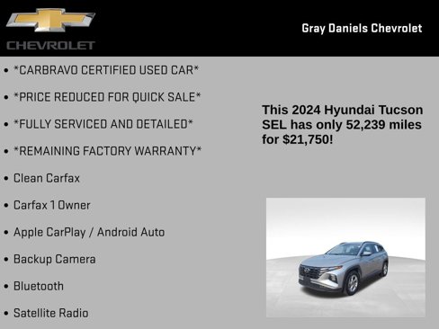 Used 2024 Hyundai Tucson SEL image 6