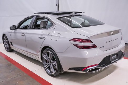 Certified 2025 Genesis G70 2.5T w/ Sport Prestige Package image 8