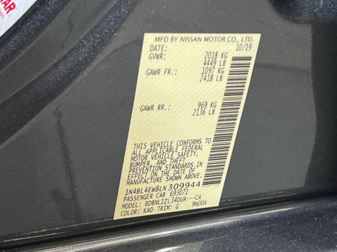Used 2020 Nissan Altima 2.5 SL image 37