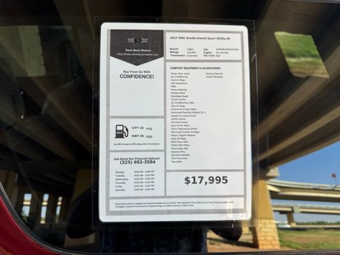 Used 2017 GMC Acadia Denali w/ Technology Package image 36