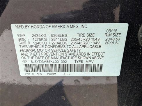 Used 2019 Acura MDX FWD w/ Advance Package image 24