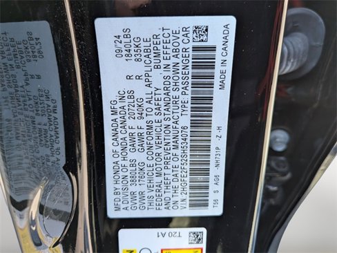 Certified 2025 Honda Civic Sport image 31
