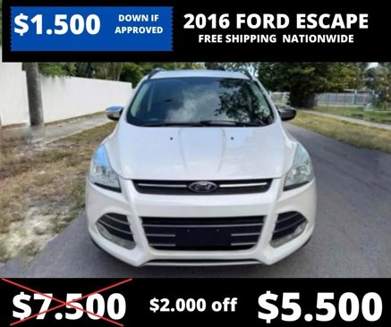 Used 2016 Ford Escape SE w/ SE Chrome Package image 1