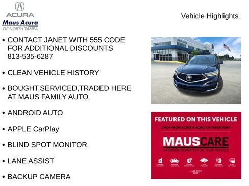Used 2020 Acura RDX w/ Technology Package image 8