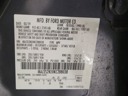 Used 2019 Ford EcoSport Titanium image 33