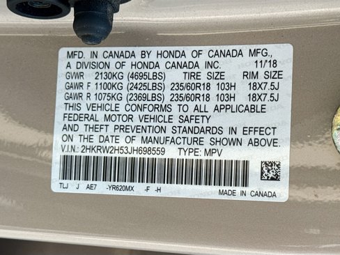 Used 2018 Honda CR-V EX image 33
