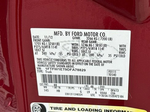 Used 2013 Ford F150 Lariat w/ Luxury Equipment Group image 37