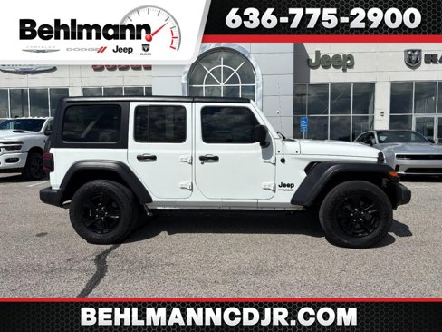 Used 2021 Jeep Wrangler Unlimited Sport image 1