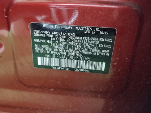 Used 2016 Subaru Forester 2.5i Touring w/ Protection Package #2 image 33