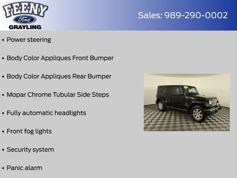 Used 2016 Jeep Wrangler Unlimited Sahara w/ Max Tow Package image 16