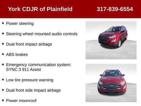 Used 2021 Ford EcoSport SE image 12