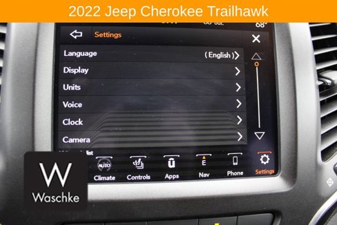 Used 2022 Jeep Cherokee Trailhawk w/ Sun, Sound & Nav Group image 57