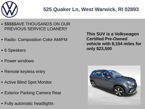 Certified 2024 Volkswagen Taos S image 7