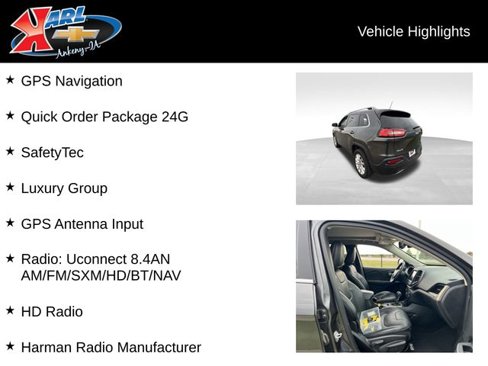 Used 2015 Jeep Cherokee Limited w/ Luxury Group image 2
