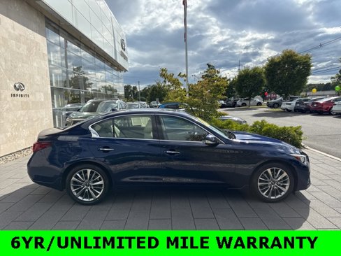 Certified 2022 INFINITI Q50 Luxe w/ Cargo Package image 8