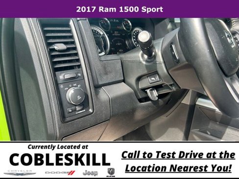 Used 2017 RAM 1500 Sport w/ Sublime Green Sport Package image 16