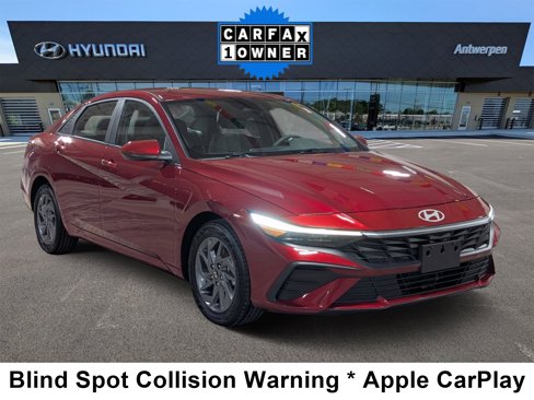Certified 2024 Hyundai Elantra Blue image 1