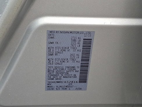 Used 2014 Nissan Pathfinder SV image 27