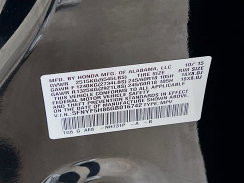 Used 2016 Honda Pilot EX-L image 33