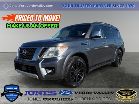 Used 2017 Nissan Armada Platinum w/ Interior Lighting Package image 1