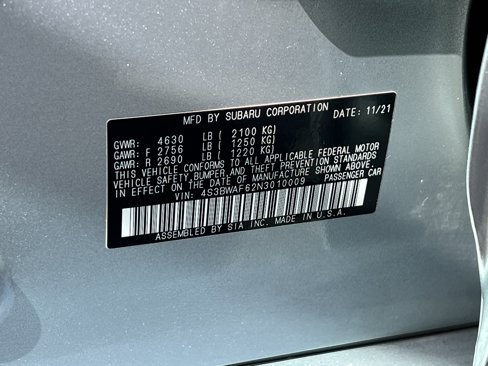 Used 2022 Subaru Legacy Premium image 25
