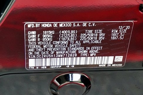 Used 2021 Honda HR-V Sport image 35