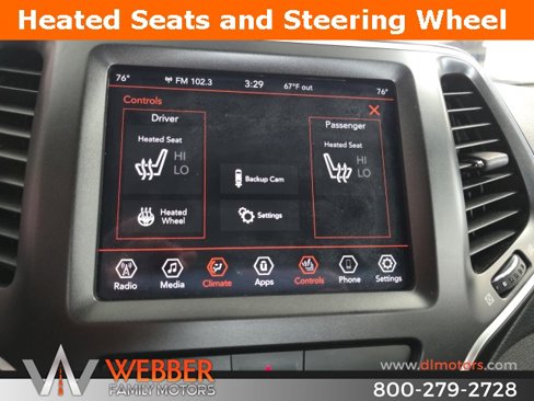 Used 2019 Jeep Cherokee Trailhawk w/ Cold Weather Group image 12