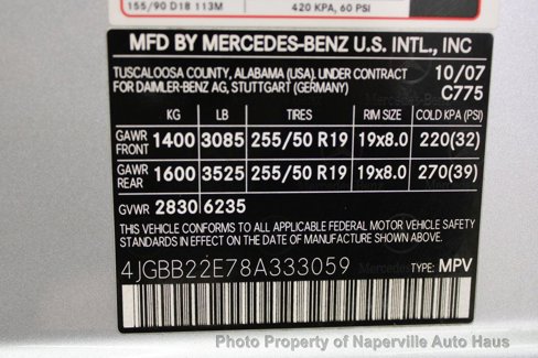 Used 2008 Mercedes-Benz ML 320 4MATIC image 43